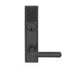 LEMS-ADD-P-18-622 Schlage Storeroom Wireless Addison Mortise Lock with LED and 18 Lever in Matte Black
