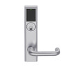 LEMB-ADD-P-03-626 Schlage Privacy/Office Wireless Addison Mortise Lock with Push Button, LED and Tubular Lever in Satin Chrome