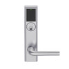 LEMB-ADD-P-02-626 Schlage Privacy/Office Wireless Addison Mortise Lock with Push Button, LED and 02 Lever in Satin Chrome