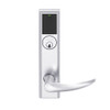 LEMB-ADD-P-OME-625 Schlage Privacy/Office Wireless Addison Mortise Lock with Push Button, LED and Omega Lever in Bright Chrome