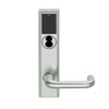 LEMS-ADD-J-03-619 Schlage Storeroom Wireless Addison Mortise Lock with LED and Tubular Lever Prepped for FSIC in Satin Nickel