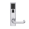 LEMS-ADD-J-03-626AM Schlage Storeroom Wireless Addison Mortise Lock with LED and Tubular Lever Prepped for FSIC in Satin Chrome Antimicrobial