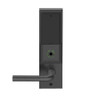 LEMS-ADD-J-02-622 Schlage Storeroom Wireless Addison Mortise Lock with LED and 02 Lever Prepped for FSIC in Matte Black