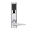 LEMS-ADD-J-05-626AM Schlage Storeroom Wireless Addison Mortise Lock with LED and 05 Lever Prepped for FSIC in Satin Chrome Antimicrobial