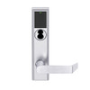 LEMB-ADD-J-06-626AM Schlage Privacy/Office Wireless Addison Mortise Lock with Push Button, LED and Rhodes Lever Prepped for FSIC in Satin Chrome Antimicrobial