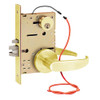 Z7830RRCG SDC Z7800 Selectric Pro Series Locked Both Sides Failsafe Electric Mortise Lock in Bright Brass