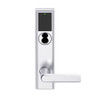 LEMB-ADD-J-01-625 Schlage Privacy/Office Wireless Addison Mortise Lock with Push Button, LED and 01 Lever Prepped for FSIC in Bright Chrome