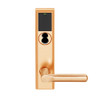 LEMS-ADD-BD-18-612 Schlage Storeroom Wireless Addison Mortise Lock with LED and 18 Lever Prepped for SFIC in Satin Bronze