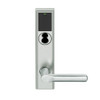 LEMS-ADD-BD-18-619 Schlage Storeroom Wireless Addison Mortise Lock with LED and 18 Lever Prepped for SFIC in Satin Nickel