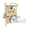 Z7852LPE SDC Z7800 Selectric Pro Series Locked Outside Sides Failsecure Electric Mortise Lock with Eclipse Lever in Bright Chrome