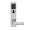 LEMB-ADD-BD-01-626 Schlage Privacy/Office Wireless Addison Mortise Lock with Push Button, LED and 01 Lever Prepped for SFIC in Satin Chrome