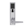 LEMB-ADD-BD-05-626 Schlage Privacy/Office Wireless Addison Mortise Lock with Push Button, LED and 05 Lever Prepped for SFIC in Satin Chrome