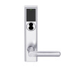 LEMB-ADD-BD-18-625 Schlage Privacy/Office Wireless Addison Mortise Lock with Push Button, LED and 18 Lever Prepped for SFIC in Bright Chrome