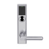 LEMB-ADD-BD-18-626 Schlage Privacy/Office Wireless Addison Mortise Lock with Push Button, LED and 18 Lever Prepped for SFIC in Satin Chrome