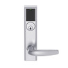 LEMD-ADD-P-07-626AM Schlage Privacy/Apartment Wireless Addison Mortise Deadbolt Lock with LED and Athens Lever in Satin Chrome Antimicrobial