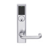 LEMD-ADD-P-03-626AM Schlage Privacy/Apartment Wireless Addison Mortise Deadbolt Lock with LED and Tubular Lever in Satin Chrome Antimicrobial