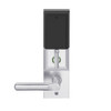 LEMD-ADD-P-18-626AM Schlage Privacy/Apartment Wireless Addison Mortise Deadbolt Lock with LED and 18 Lever in Satin Chrome Antimicrobial