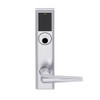 LEMD-ADD-L-05-626AM Schlage Less Mortise Cylinder Privacy/Apartment Wireless Addison Mortise Deadbolt Lock with LED and 05 Lever in Satin Chrome Antimicrobial