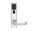 LEMD-ADD-J-03-625 Schlage Privacy/Apartment Wireless Addison Mortise Deadbolt Lock with LED and Tubular Lever Prepped for FSIC in Bright Chrome