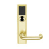 LEMD-ADD-BD-03-605 Schlage Privacy/Apartment Wireless Addison Mortise Deadbolt Lock with LED and Tubular Lever Prepped for SFIC in Bright Brass
