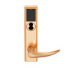 LEMD-ADD-BD-OME-612 Schlage Privacy/Apartment Wireless Addison Mortise Deadbolt Lock with LED and Omega Lever Prepped for SFIC in Satin Bronze