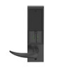 LEMD-ADD-BD-OME-622 Schlage Privacy/Apartment Wireless Addison Mortise Deadbolt Lock with LED and Omega Lever Prepped for SFIC in Matte Black