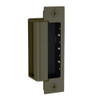 1600-CDB-613E Hes 1600 Series Dynamic Low Profile Electric Strike for Deadbolt Lock in Dark Oxidized Satin Bronze