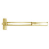 ED5200A-606-W048-M61 Corbin ED5200 Series Fire Rated Rim Exit Device with Exit Alarm Device in Satin Brass Finish