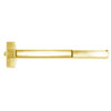 ED5200A-605-MELR Corbin ED5200 Series Fire Rated Rim Exit Device with Motor Latch Retraction in Bright Brass Finish