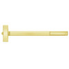 FL2114-605-36 PHI 2100 Series Fire Rated Apex Rim Exit Device Prepped for Lever-Knob Always Active in Bright Brass Finish
