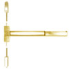 ED5400A-605-W048-MELR Corbin ED5400 Series Fire Rated Vertical Rod Exit Device with Motor Latch Retraction in Bright Brass Finish