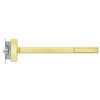2301-LHR-605-36 PHI 2300 Series Non Fire Rated Apex Mortise Exit Device Prepped for Cover Plate in Bright Brass Finish