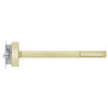 2301-RHR-606-48 PHI 2300 Series Non Fire Rated Apex Mortise Exit Device Prepped for Cover Plate in Satin Brass Finish