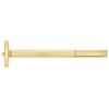 FL2401-605-36 PHI 2400 Series Fire Rated Apex Rim Exit Device Prepped for Cover Plate in Bright Brass Finish