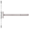2602LBR-628-48 PHI 2600 Series Non Fire Rated Concealed Vertical Rod Exit Device Prepped for Dummy Trim with Less Bottom Rod in Satin Aluminum Finish