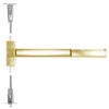 ED5800-606-W048-M61 Corbin ED5800 Series Non Fire Rated Concealed Vertical Rod Device with Exit Alarm Device in Satin Brass Finish