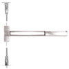 ED5860-629-W048-MELR Corbin ED5800 Series Non Fire Rated Concealed Vertical Rod Device with Motor Latch Retraction in Bright Stainless Steel Finish