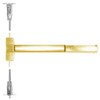 ED5860-605-W048-MELR-M92 Corbin ED5800 Series Non Fire Rated Concealed Vertical Rod Device with Motor Latch Retraction and Touchbar Monitoring in Bright Brass Finish