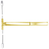ED4400-605-M61 Corbin ED4400 Series Non Fire Rated Surface Vertical Rod Exit Device with Exit Alarm Device in Bright Brass Finish