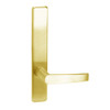 A855-605-LHR Corbin ED4000 Series Exit Device Trim with Classroom Armstrong Lever in Bright Brass Finish