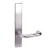 L859-629-RHR Corbin ED4000 Series Exit Device Trim with Storeroom Lustra Lever in Bright Stainless Steel Finish