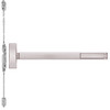 FL2815-628-36 PHI 2800 Series Fire Rated Concealed Vertical Rod Exit Device Prepped for Thumbpiece Always Active in Satin Aluminum Finish