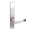 N855-629-LHR Corbin ED4000 Series Exit Device Trim with Classroom Newport Lever in Bright Stainless Steel Finish