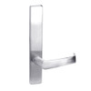 N855-625-RHR Corbin ED4000 Series Exit Device Trim with Classroom Newport Lever in Bright Chrome Finish