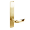 PR859-605-LHR Corbin ED4000 Series Exit Device Trim with Storeroom Princeton Lever in Bright Brass Finish