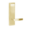 A950-605-LHR Corbin ED5000 Series Exit Device Trim with Dummy Armstrong Lever in Bright Brass Finish