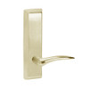 D955-606-LHR Corbin ED5000 Series Exit Device Trim with Classroom Dirke Lever in Satin Brass Finish