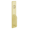 1703C-605 PHI Key Retracts Latchbolt with C Design Pull for Apex and Olympian Series Exit Device in Bright Brass Finish