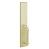 C1702C-606 PHI Dummy Trim with C Design Pull for Apex Concealed Vertical Rod Device in Satin Brass Finish