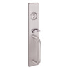 1705C-630 PHI Key Controls Thumb Piece Trim with C Design Pull for Apex and Olympian Series Exit Device in Satin Stainless Steel Finish